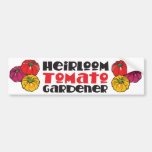 Heirloom Tomato Gardener Bumper Sticker