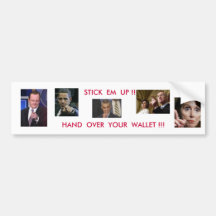 HEIST BUMPER STICKER