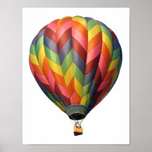 Helaine's Hot Air Balloon 2 Print