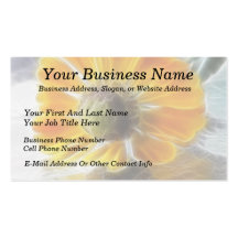 Helenium Flower Reflections Business Card Templates