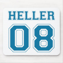 Heller 08 - Blue Mouse Pad