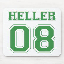Heller 08 - Green Mousepads