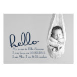 Hello Baby - birth announcement