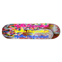 Hello Cupcake! Custom Skateboard