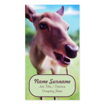 Hello Deer, business card template.