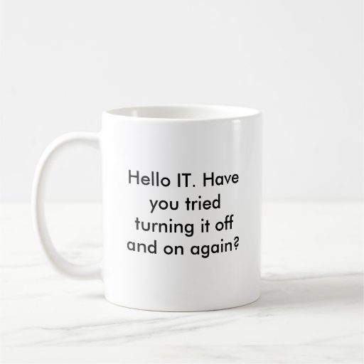 Hello IT Mug