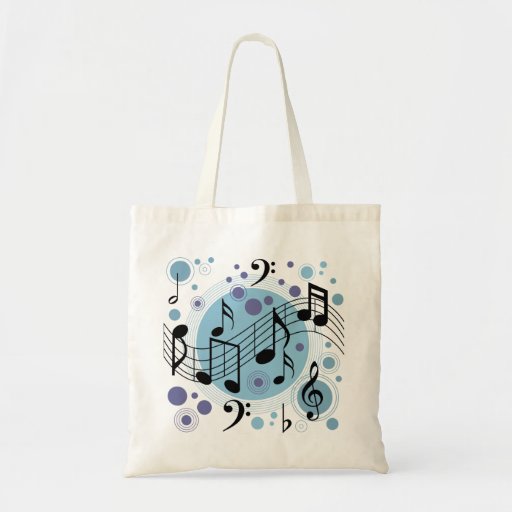 hello music canvas bag
