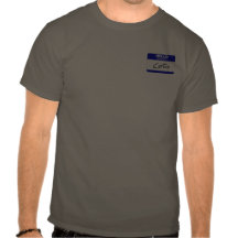 Hello My Name Is Cortez (Blue) Shirts