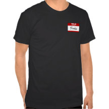 Hello My Name Is Frankie (Red) Shirts