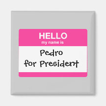 Hello, My Name is Fridge Magnet