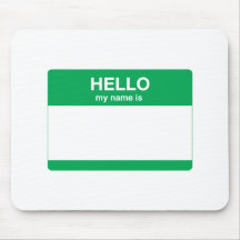 Hello, My Name is Mouse Mats