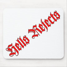Hells Rejects Logo Mousemat