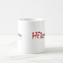Hellvetica - Helvetica's evil twin Coffee Mug