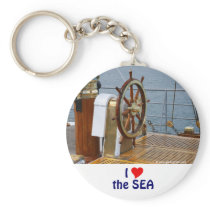 Helm wheel keychains