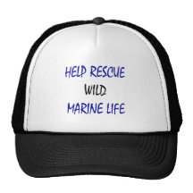 Help Rescue Wild Marine Life Mesh Hats