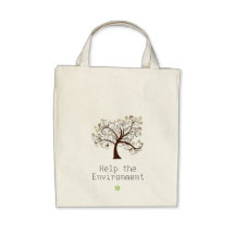 Help Save the Environment Canvas Bag