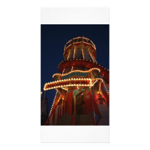 Helter skelter personalized photo card