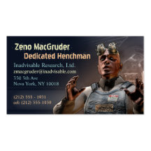 Henchman Business Cards