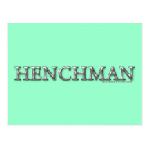 Henchman Post Card