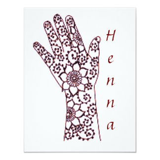 Henna Invitations, 1,000 Henna Invites &amp; Announcements