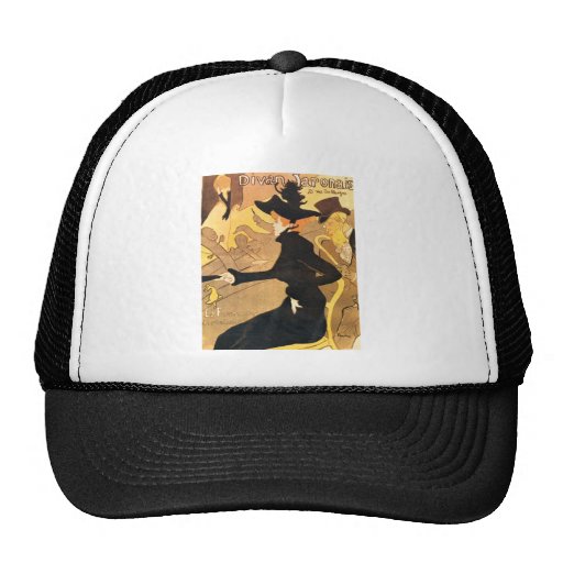 Henri de Toulouse-Lautrec -  Divan Japonais Trucker Hat