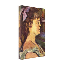 Henri de Toulouse-Lautrec - Femme de Maison Gallery Wrap Canvas