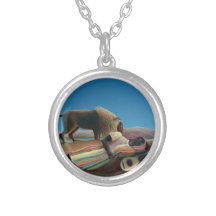 Henri Rousseau - The Sleeping Gypsy Necklace