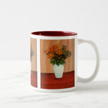 Henri Rousseau's Bouquet of Flowers (circa 1900) Coffee Mugs