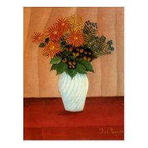 Henri Rousseau's Bouquet of Flowers (circa 1900) Post Card
