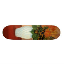 Henri Rousseau's Bouquet of Flowers (circa 1900) Skateboard Decks