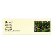 Henri Rousseau's The Dream (1910) Business Card Template