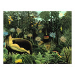 Henri Rousseau's The Dream (1910) Custom Invite