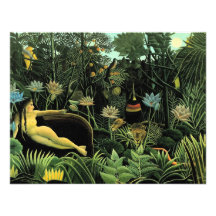 Henri Rousseau's The Dream (1910) Custom Invite