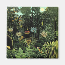 Henri Rousseau's The Dream (1910) Refrigerator Magnet