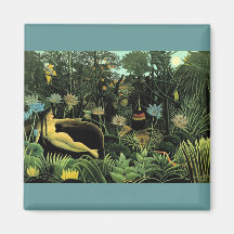 Henri Rousseau's The Dream (1910) Magnets