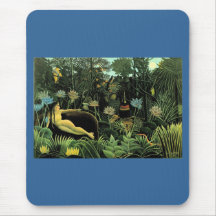Henri Rousseau's The Dream (1910) Mousepad