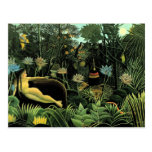 Henri Rousseau's The Dream (1910) Postcards