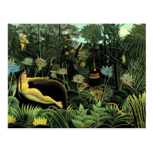 Henri Rousseau's The Dream (1910) Postcards