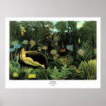 Henri Rousseau's The Dream (1910) Posters