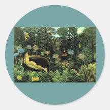 Henri Rousseau's The Dream (1910) Sticker
