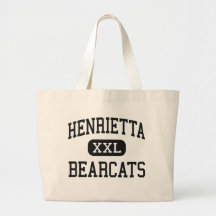 Henrietta - Bearcats - High - Henrietta Texas Canvas Bag