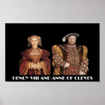 Henry VIII and Anne of Cleves Posters