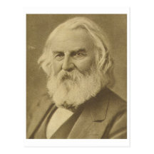 Henry Wadsworth Longfellow Postcard