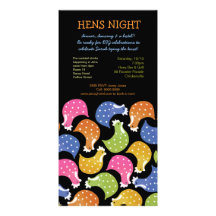 Hens Night Bachelorette Party Event Funny Invite Customised Photo Card