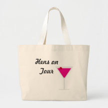 Hens on Tour Tote Bag
