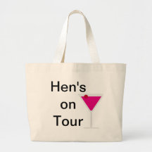Hens on Tour Tote Bag