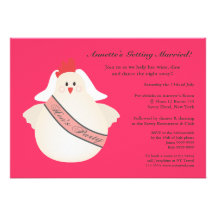 Hen's Party Funny Chicken Illustrated Invite