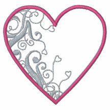 Her Heart Embroidered Shirt
