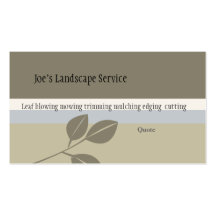 Herbal Medicine Classic Elegant Business Card