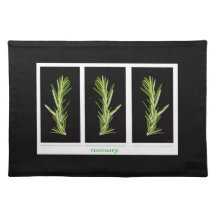 herbs - rosemary - placemats